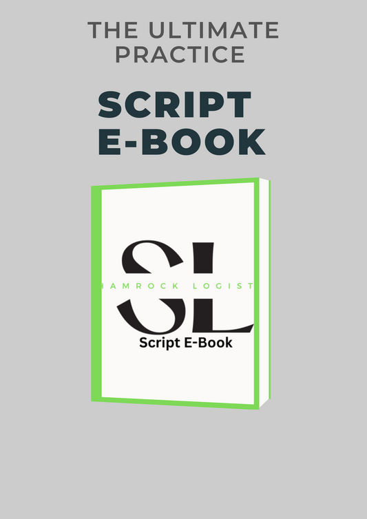 Practice Scripts For Dispatching